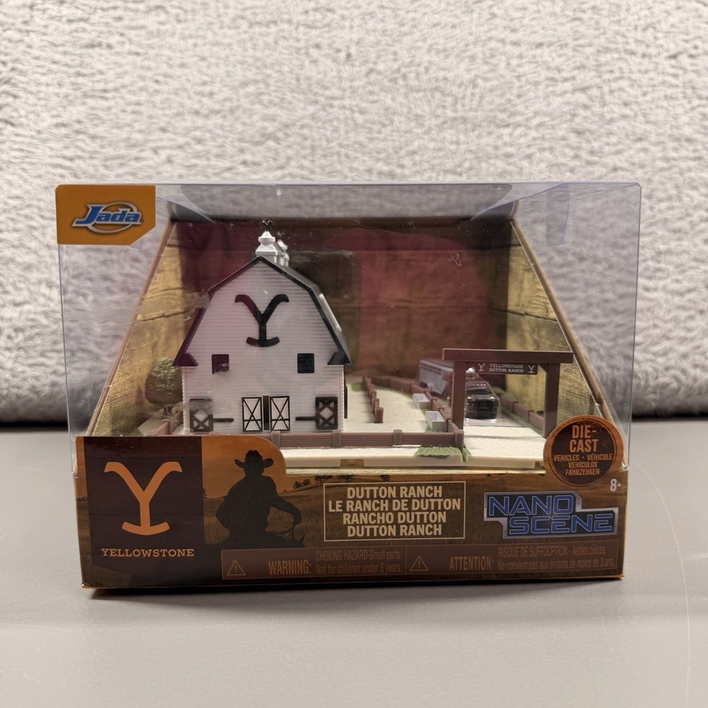 Yellowstone NANO SCENE Dutton Ranch Truck‎ & Trailer NEW 2026 Jada Toys